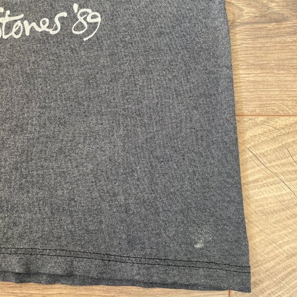 VINTAGE 1989 ROLLING STONES THE NORTH AMERICAN TOUR CONCERT TEE - TONGUE LOGO - Picture 9 of 12